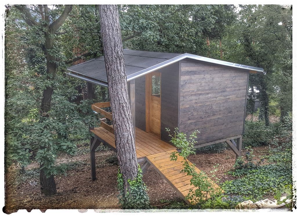 Moderní zahradní sauna